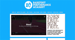 Desktop Screenshot of barefootperformanceacademy.com